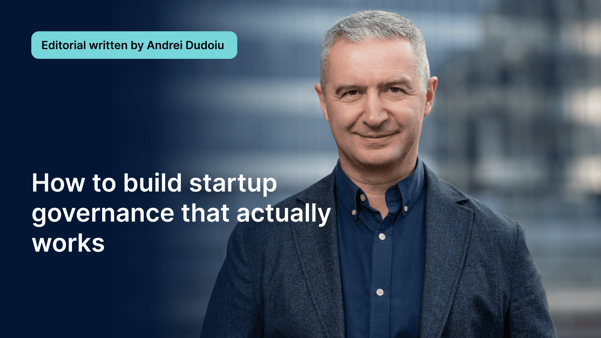 How to build startup governance that actually works