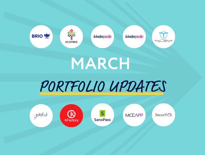March Portfolio Updates - SeedBlink Alumnis