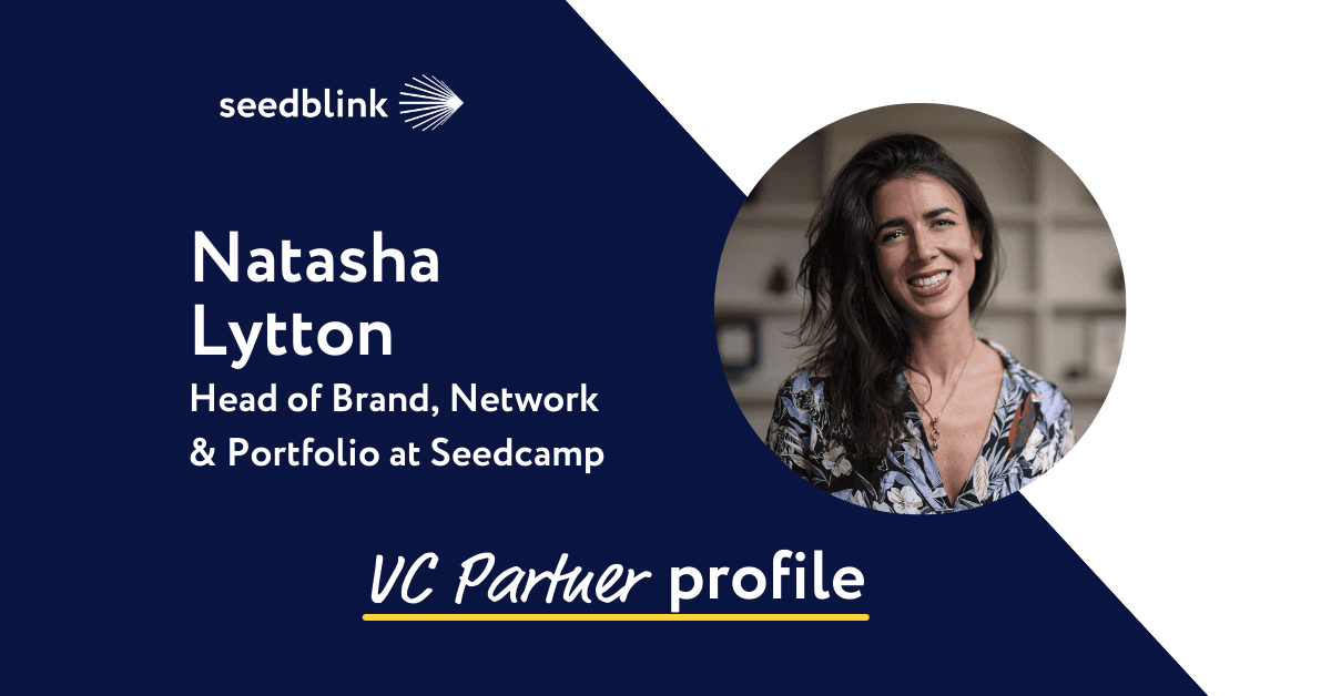 How to build a strong brand as investors, with Natasha Lytton from Seedcamp