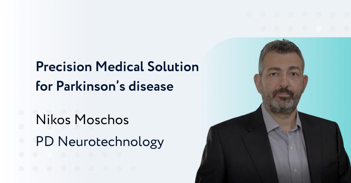 Helping patients with Parkinson's Disease with home-based monitoring - Interview with Nikos Moschos, PD Neurotechnology