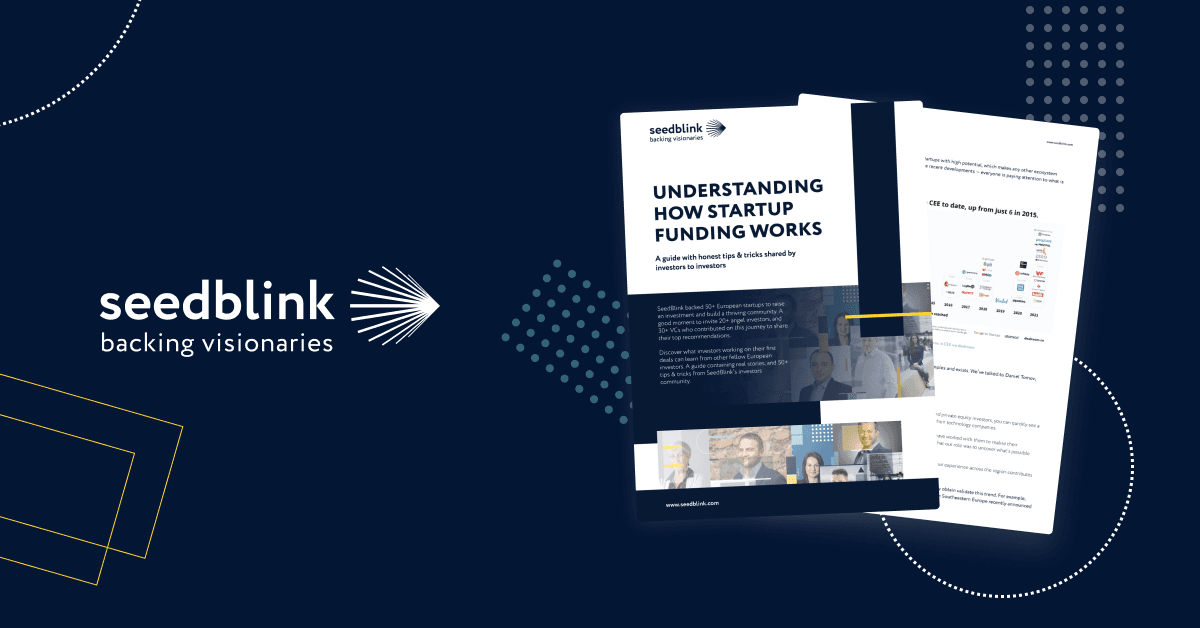 SeedBlink's Ebook: a summary of 50+ investment tips & tricks recommended by European investors
