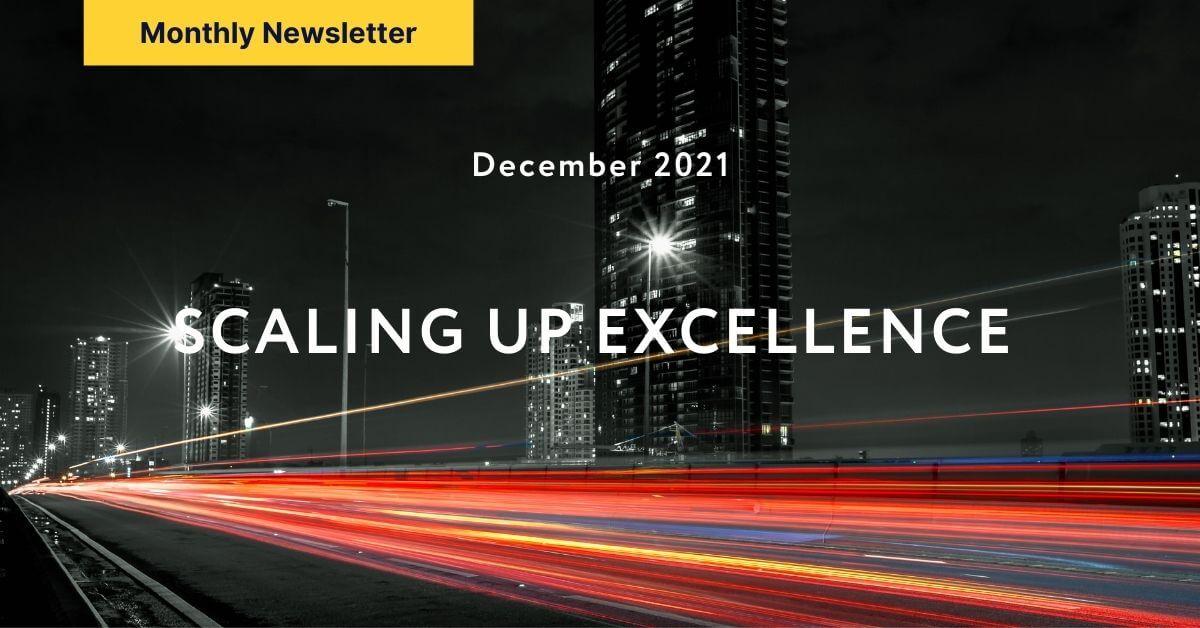 December Newsletter: Scaling up excellence