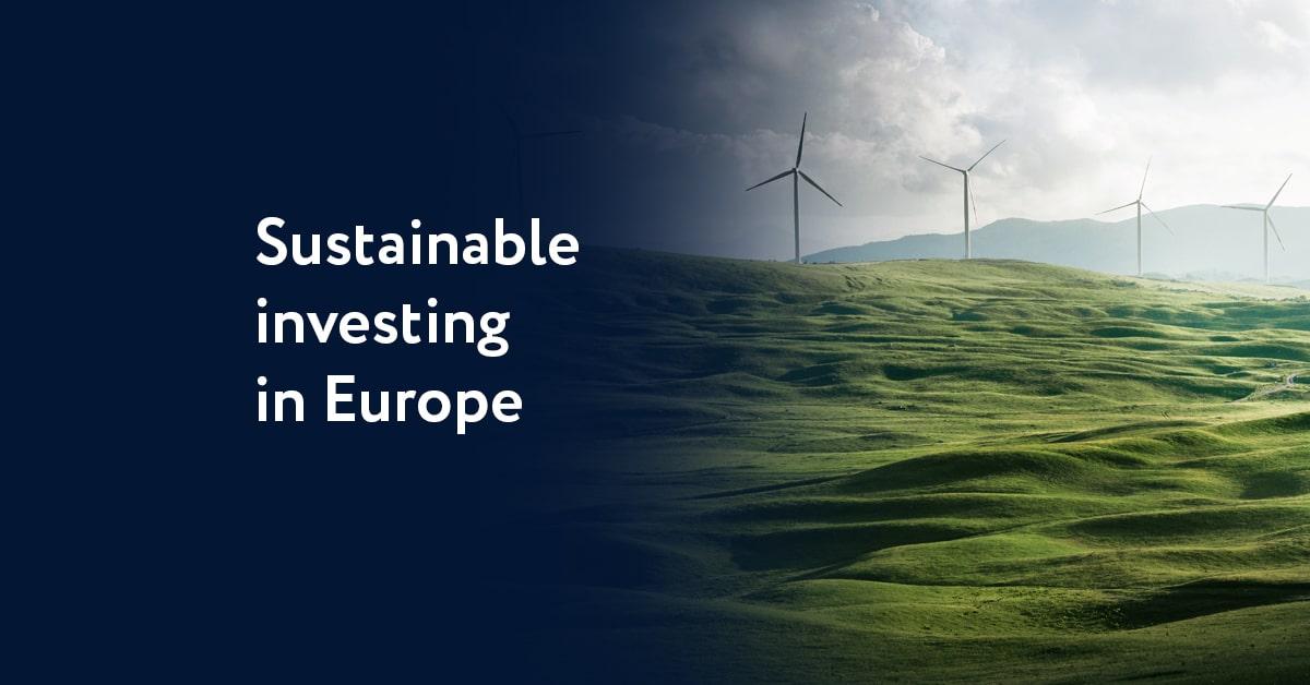 The status of sustainable investing in Europe